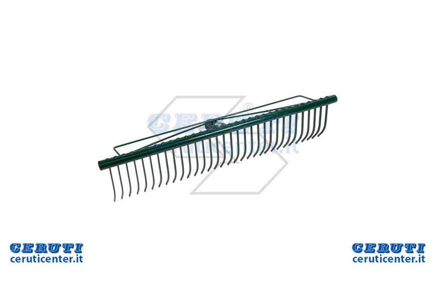 Rake In Grass Steel