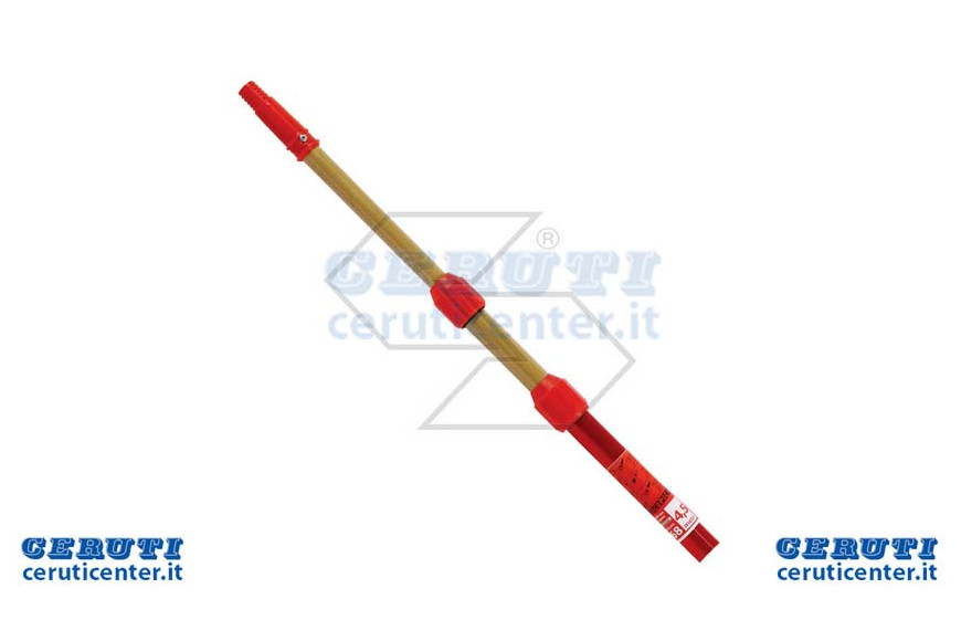Vente aux enchères télescopique standard en acier / aluminium - 4,5 M