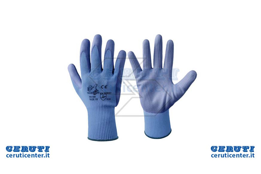 Mitt Travail Coated en mousse de latex Criss Cross - Taille M