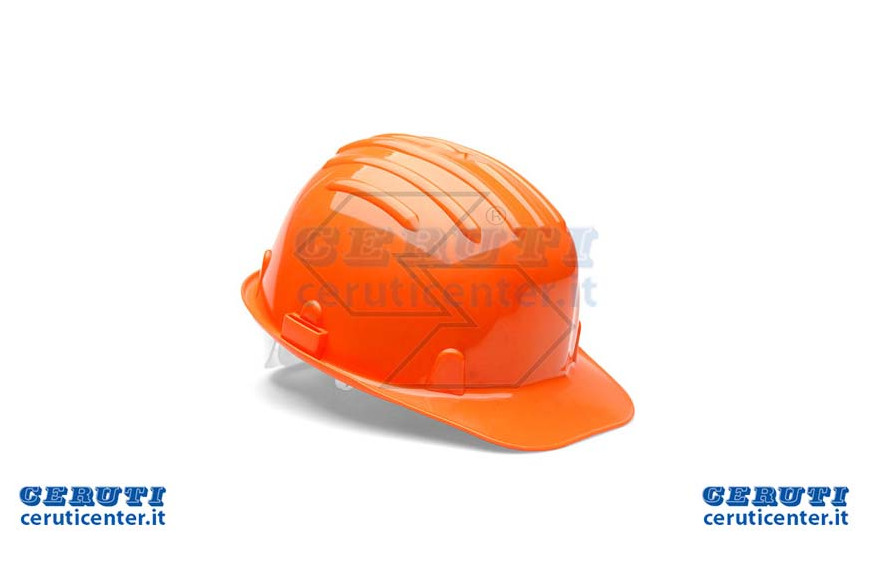 Casque de protection orange Dielectric