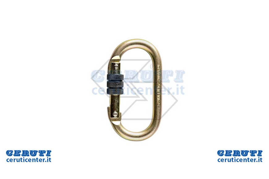 Connecteur ovale en acier