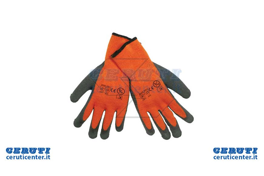 Winter Work Glove Coated Latex - Size Xl