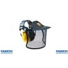 Protection Visor En net avec casque anti-bruit