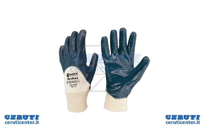 Guanti Nbr Blu Import -Paio- Tg. 8