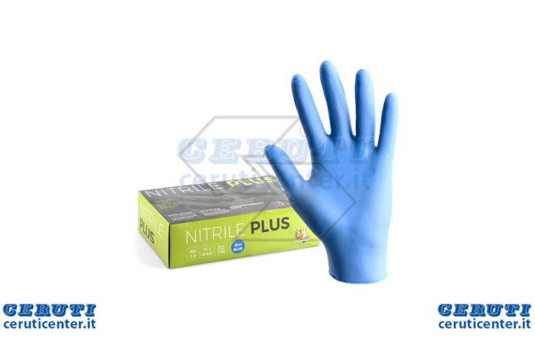 Einweg-Nitril-Handschuhe In - Xl Größe - Packung 100 Stück