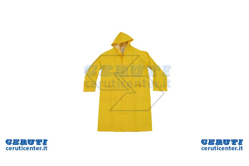 Coat Yellow Raincoat - Size L