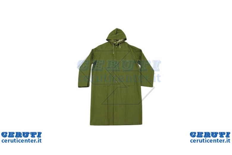 Green Coat Raincoat - Size Xl