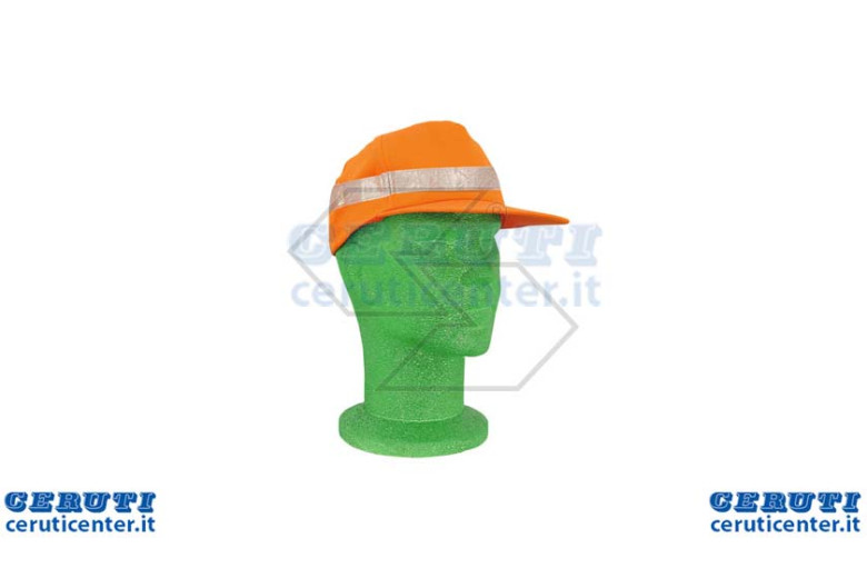 Cappello Alta Visibilita' Arancio