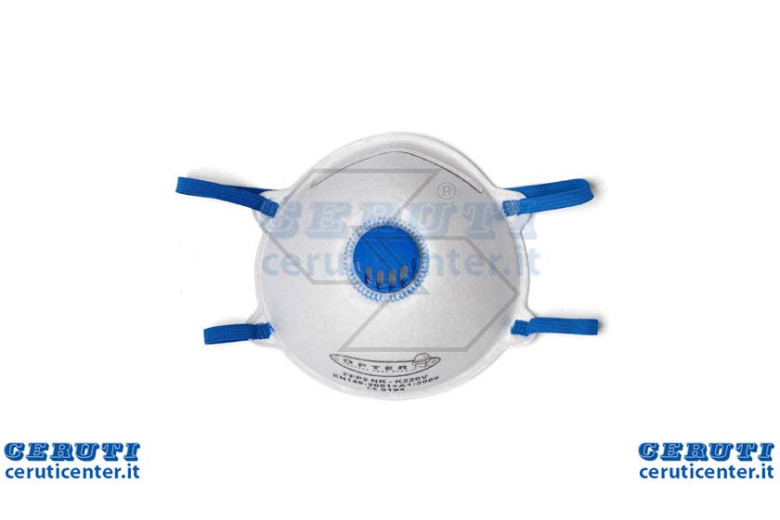 Filtro Facial FFP2 con válvula de