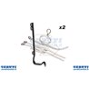 Ramponi Tree Climbing Le long de 2 dents de type