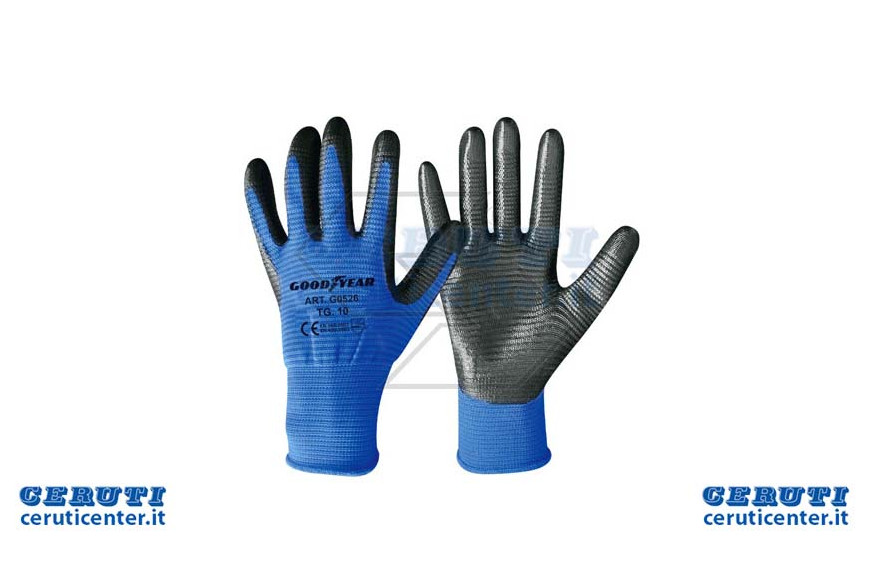 Nitrile Coated Work Glove Rigato - Size M
