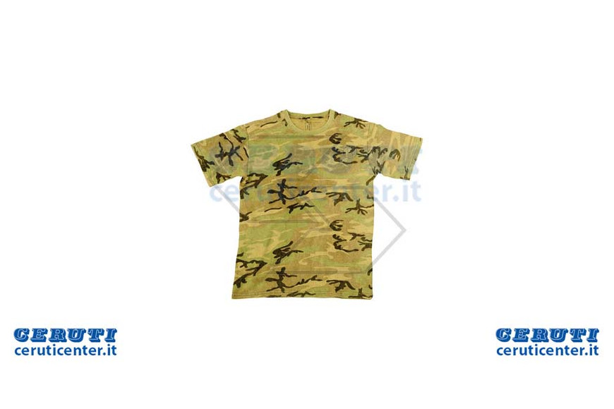 T-Shirt Cotone Mimetica 200 G. Tg.M