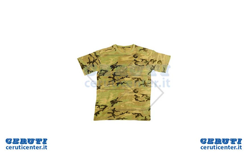 Baumwoll-T-Shirt Mimetika 200 G. Tgxl