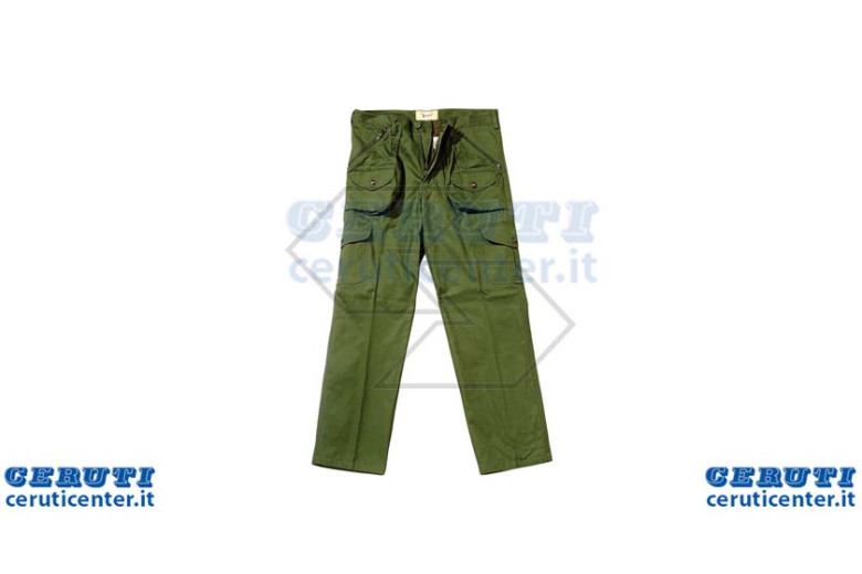Pantalone Cot.Casual Fod.Inv. Tg.52