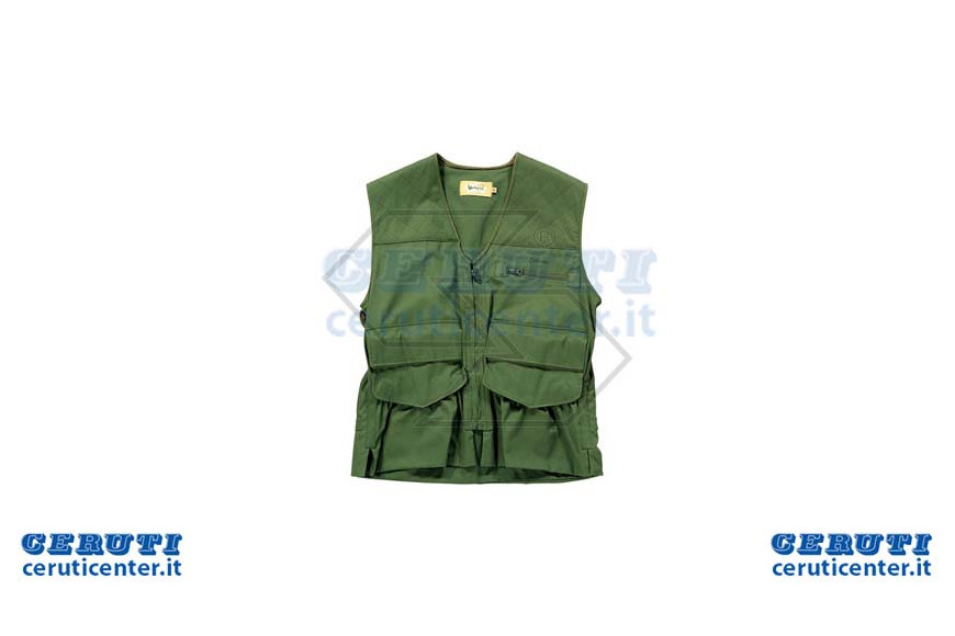 Gilet Verde Con Cartuccera Tg Xl-54