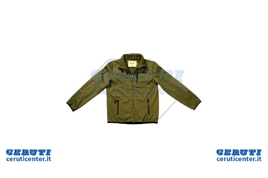 Cardigan vert Cot.Softshell TG.XL