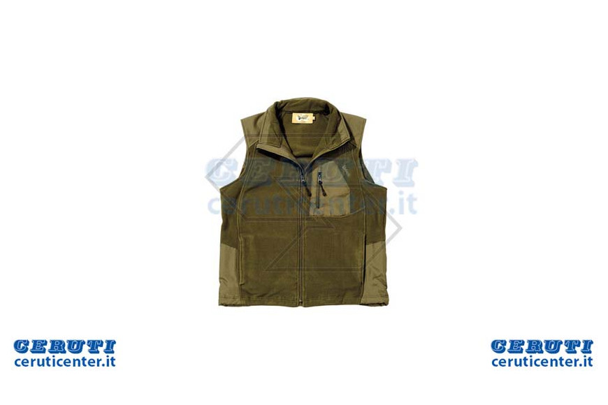 Gilet polaire vert TG.M-48