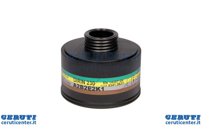 Dirin Filter 230 A2-B2-E2-K1 Antigas Polivalente