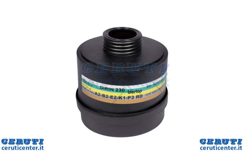 Dirin Filter 230 A2-B2-E2-K1-P3 Combined Versatile BIOSTOP