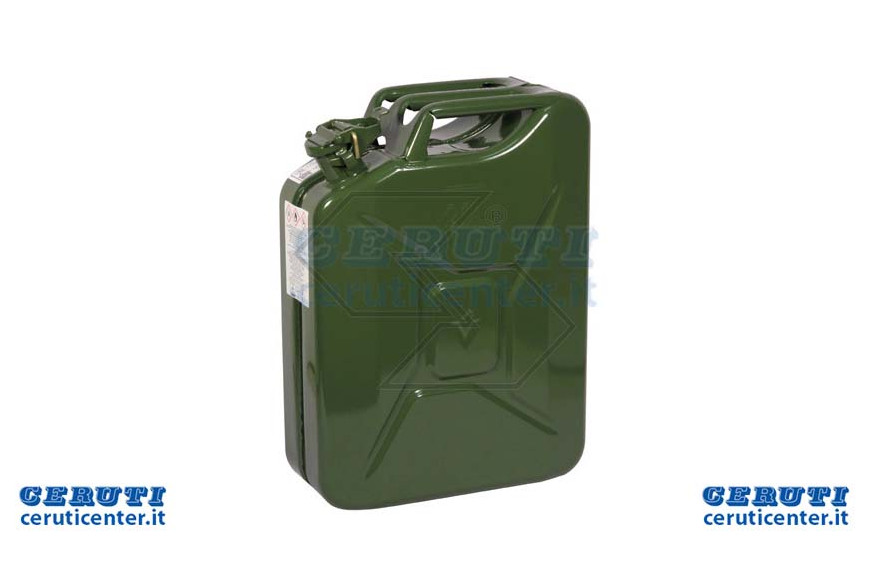 Canister acier professionnel pour le carburant 20 litres