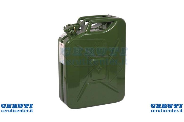 Canister acier professionnel pour le carburant 20 litres