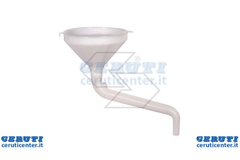 Entonnoir multifonction Courbe rigide pour verser de carburant 190 mm