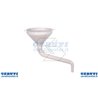 Entonnoir multifonction Courbe rigide pour verser de carburant 190 mm