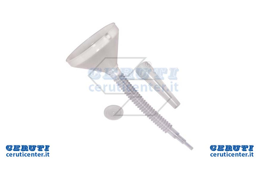 Entonnoir flexible multifonction pour carburant 200 mm Verser