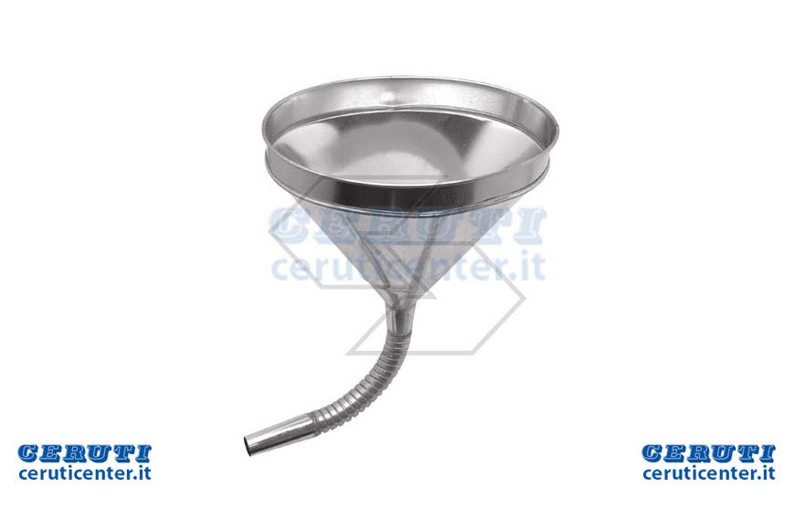 Entonnoir flexible en acier inoxydable