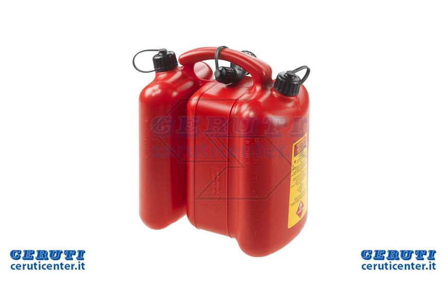 Rouge réservoir à double usage professionnel 6 + 3 Litres