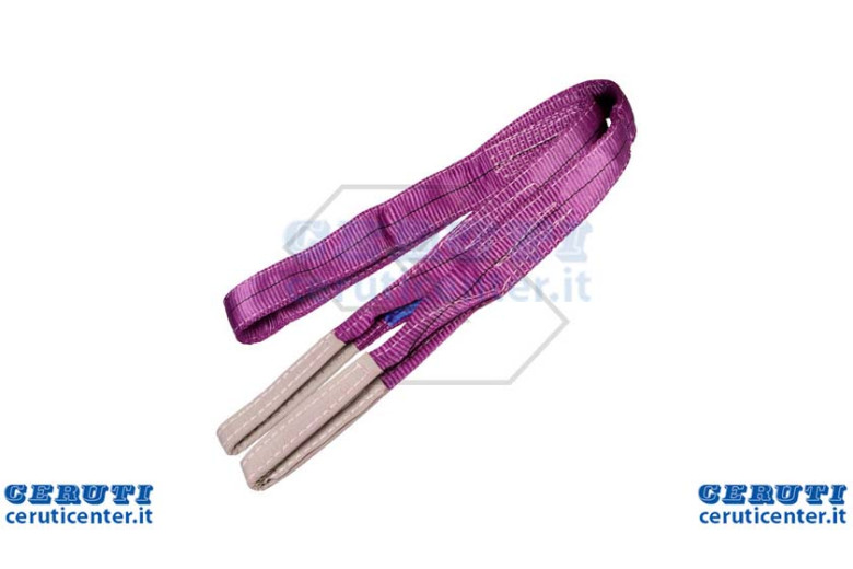Braca Piatta In Polyester With eyelets M 3 X 50 Mm
