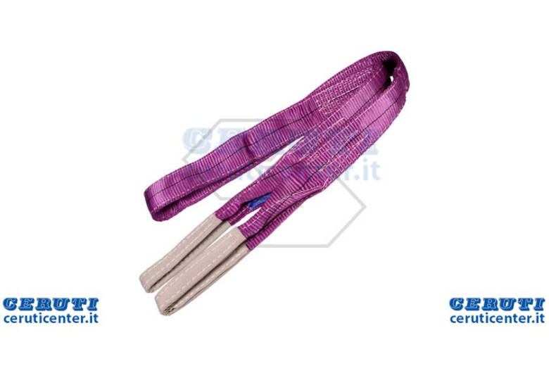 Braca Piatta In Poliestere Con Asole 4 M X 50 Mm