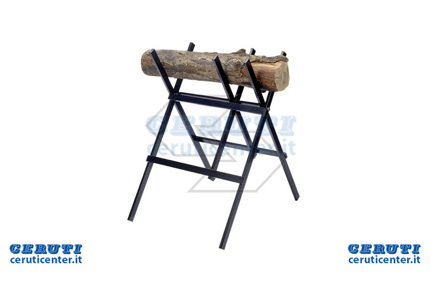 Cavalletto Taglialegna Vernic.Nero