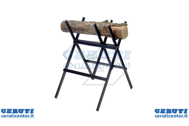 Cavalletto Taglialegna Vernic.Nero
