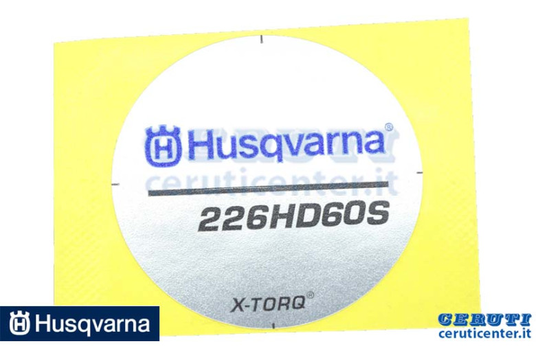 Label - Original Husqvarna - 528051301