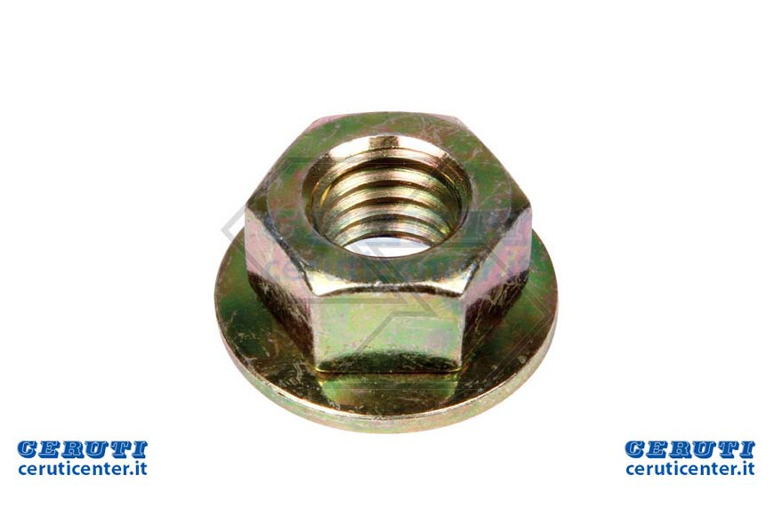 Dado M8x1,25-Sx-Rondellato Galvanized