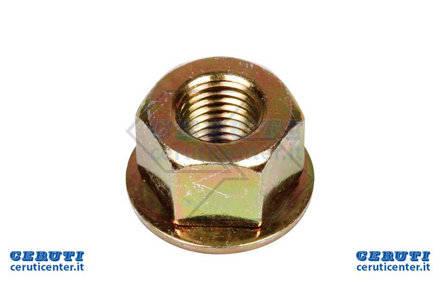 M10x1,25-Left Rondellato Galvanized nut
