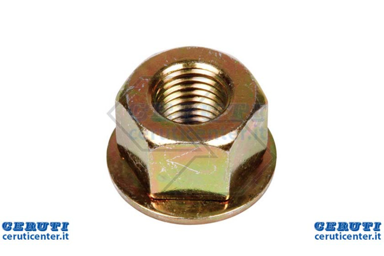 M10x1,25-Left Rondellato Galvanized nut