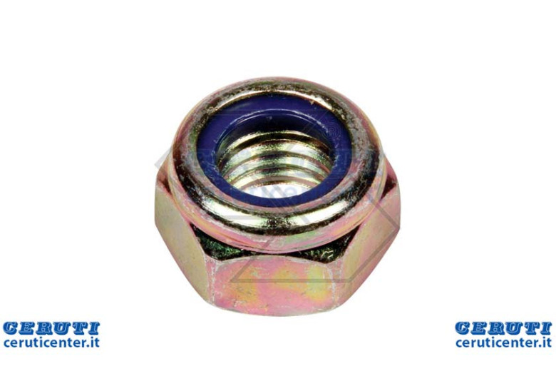 Left Galvanized nut M12x1.75