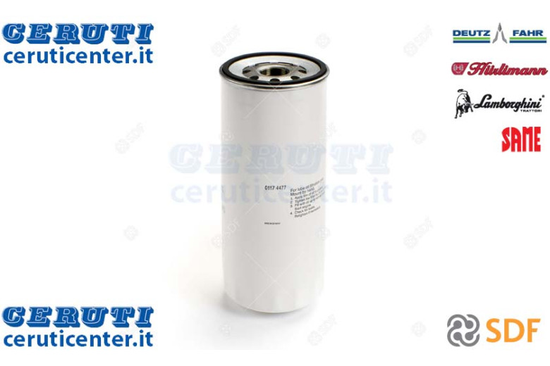 Filtro Olio Motore - Originale SDF - 01174477