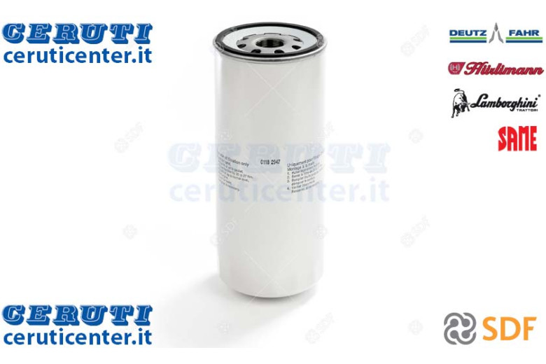 Filtro de aceite del motor SDF - Original - 01182947
