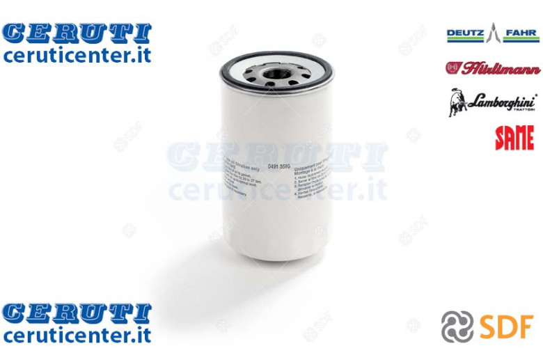 Engine Oil Filter - Original SDF - 04913595
