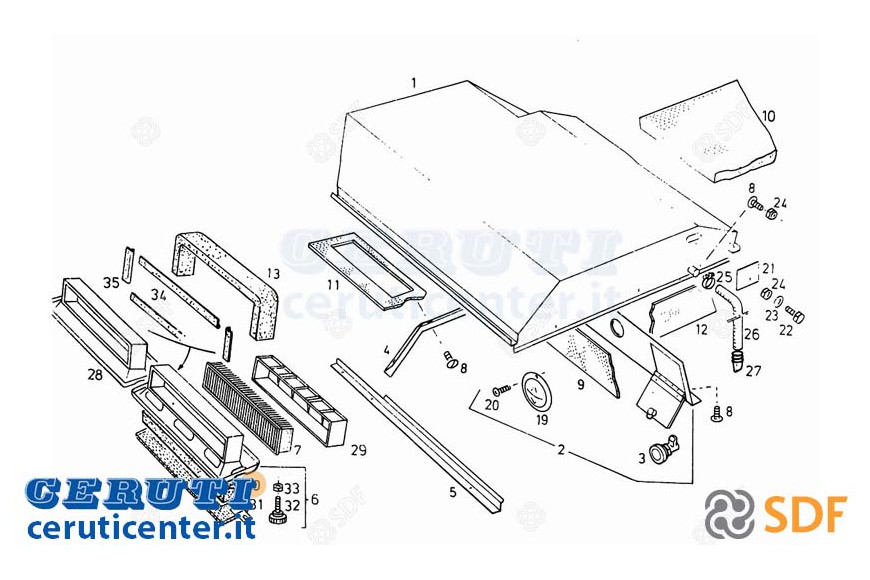 Innenraumluftfilter - Original SDF - 06285758