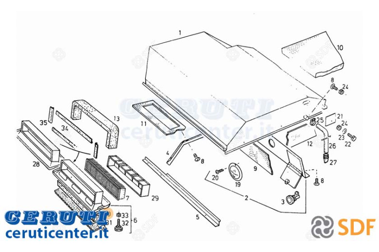 Innenraumluftfilter - Original SDF - 06285758