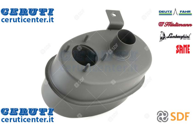 Exhaust silencer - Original SDF - 0.007.2784.3/10