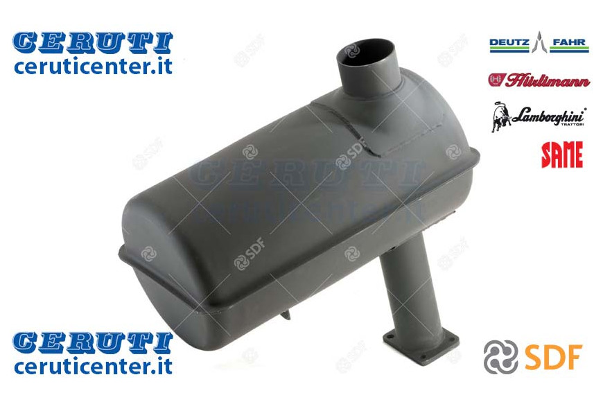Exhaust silencer - Original SDF - 0.008.3912.3/50