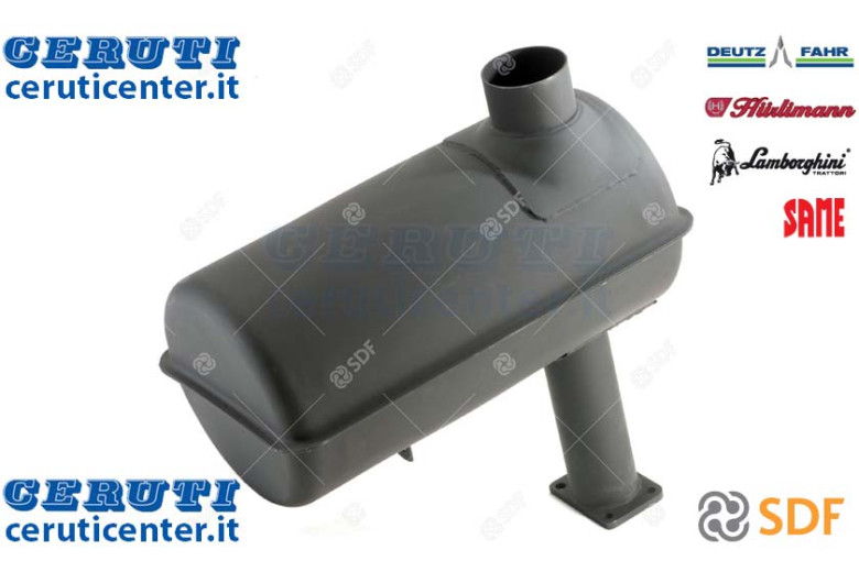 Exhaust silencer - Original SDF - 0.008.3912.3/50