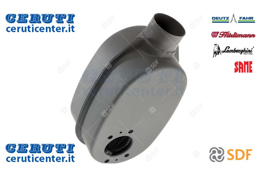Exhaust silencer - Original SDF - 0.008.3686.3/10