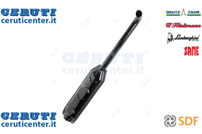 Silenziatore Di Scarico - Originale SDF - 0.154.5630.2