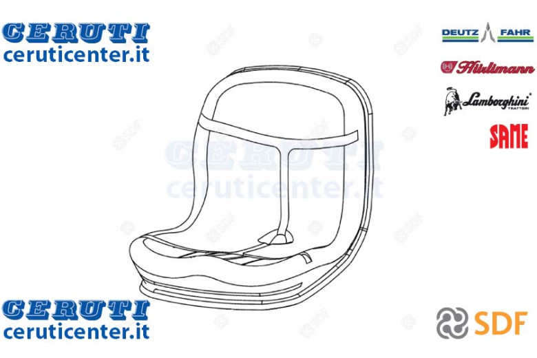 Driver Seat - Original SDF - 0.900.1541.2